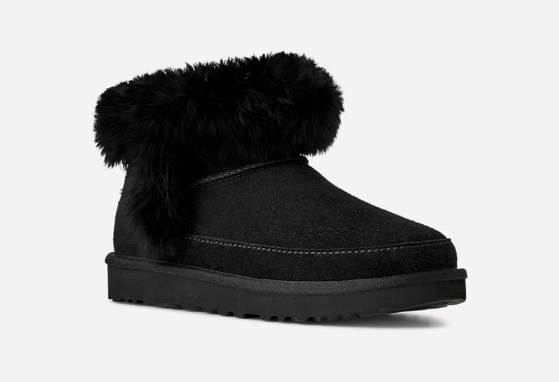 Tenisice i cipele UGG Suede Classic Ultra Mini Chalet Boot Crna | 1173832-BLK, 1