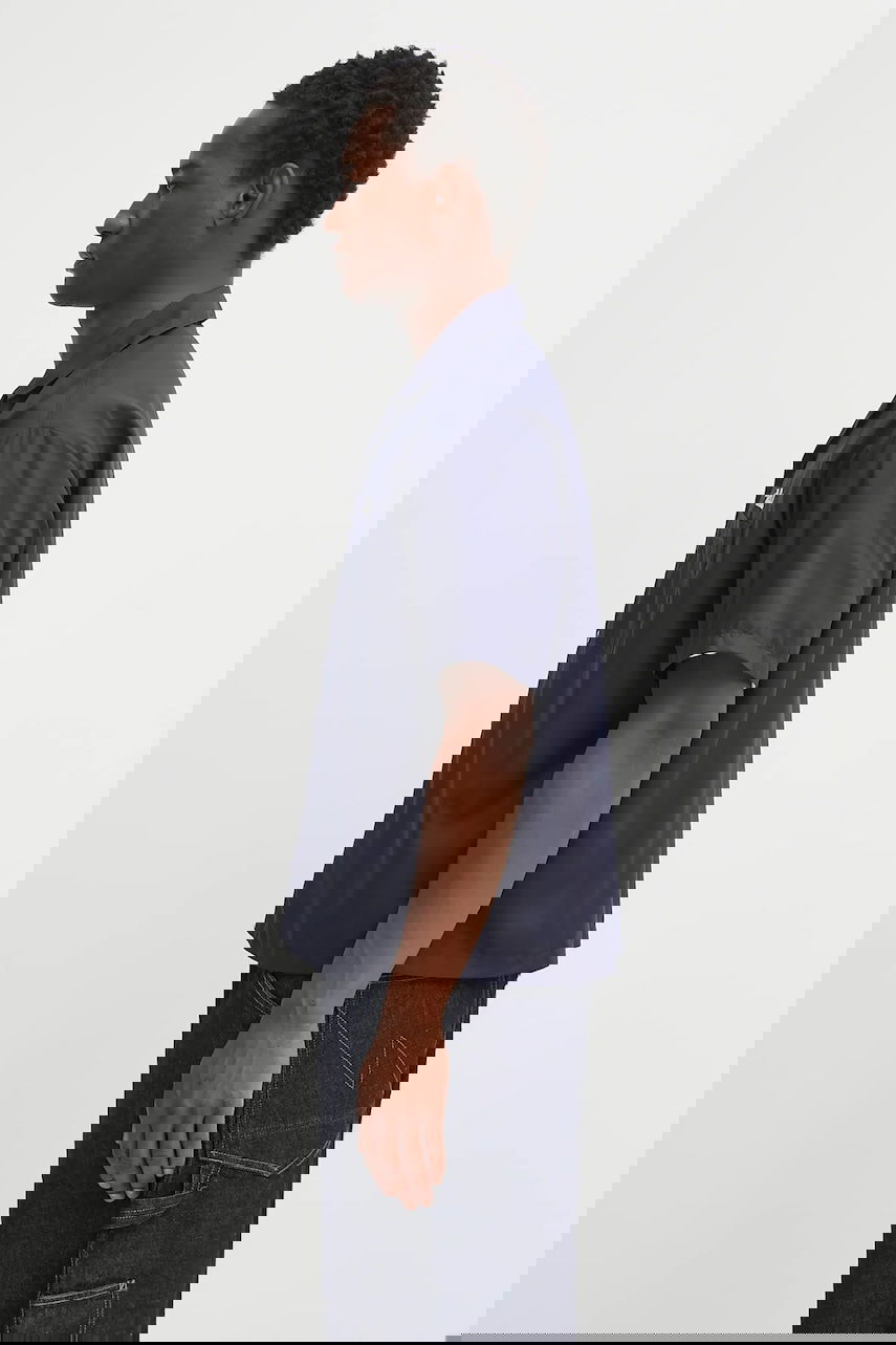 Košulja Neighborhood NEIGHBORHOOD Solid-Color Hawaiian Shirt Tamnoplava | 251TSNH.SHM07, 1