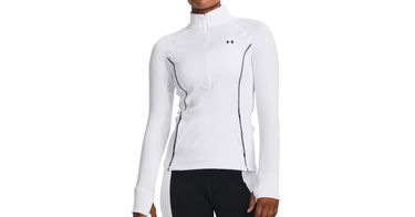 Odjeća Under Armour Train CW 1/2 Zip Bijela | 1379886-100, 1