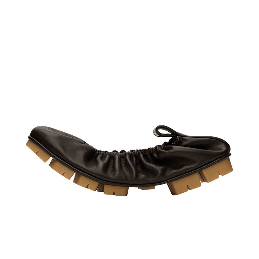 Tenisice i cipele Bottega Veneta Shore Ballerina Flats Smeđa | 796503 V4PS0