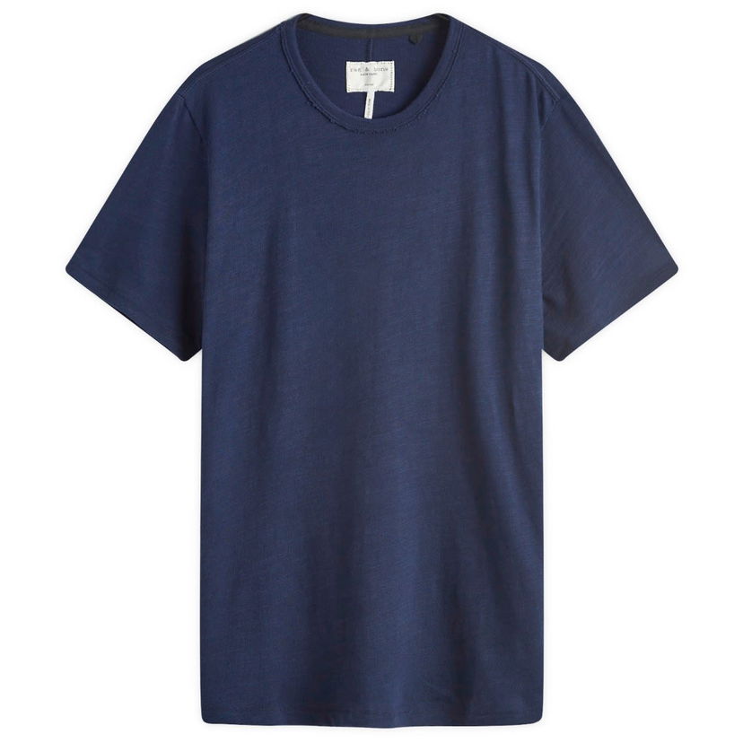Majica kratkih rukava rag & bone Flame T-Shirt Tamnoplava | MBC22FT039TL39-NVY