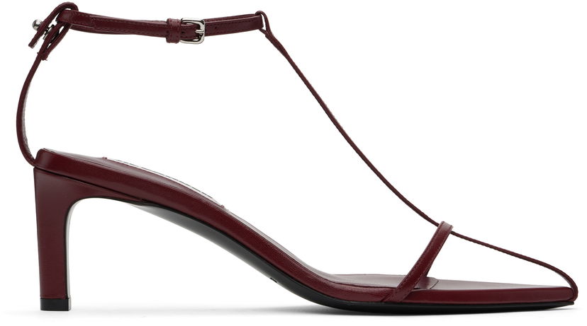 Tenisice i cipele Jil Sander Jil Sander High Heeled Sandals Tamnocrvena | J16WL0030_P8389