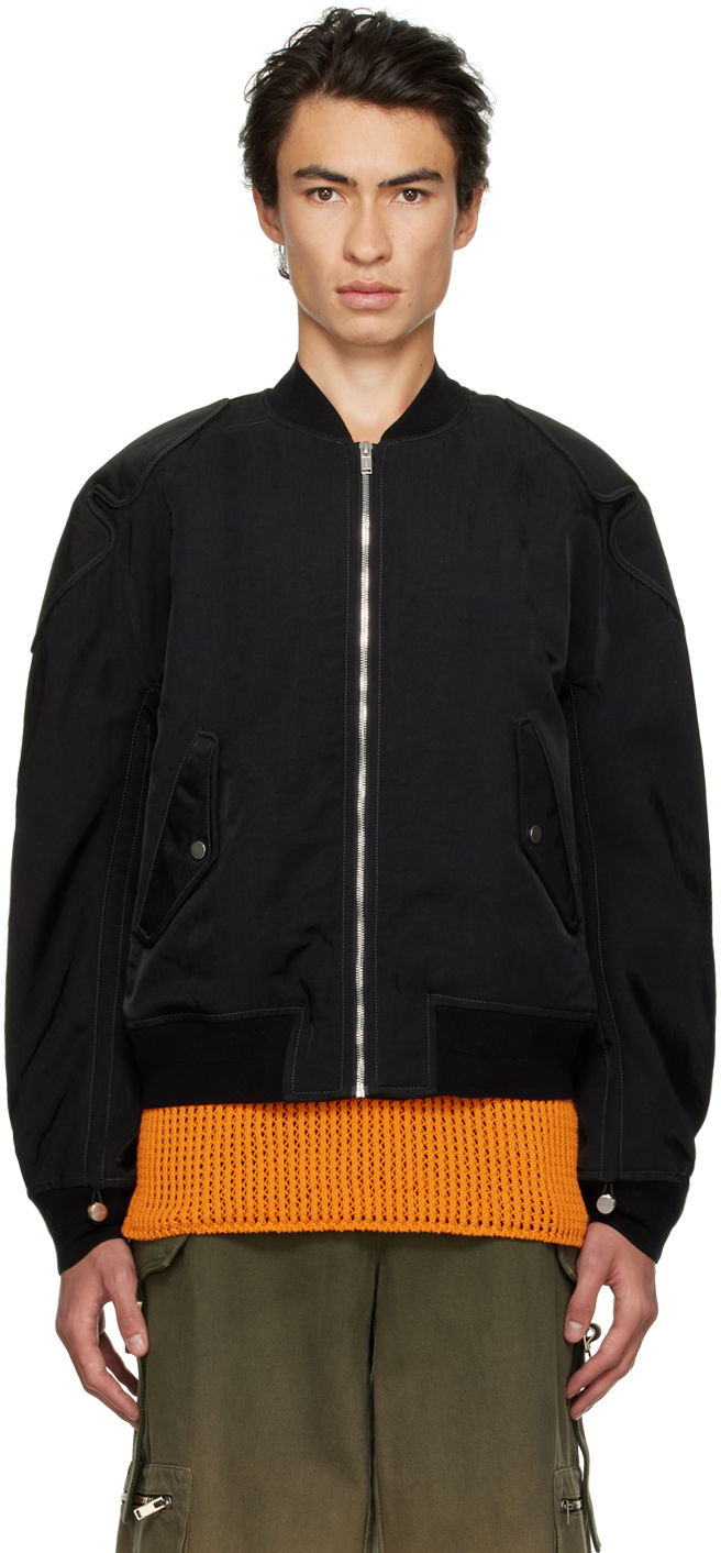 Bomber jakna Dion Lee Dion Lee Padded Bomber Jacket Crna | C4030R23