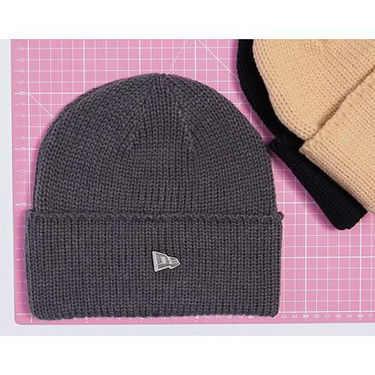 Kapica New Era Beanie - Medium Knit Wide Cuff Crna | 60565447, 1
