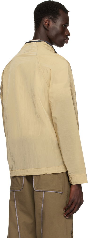 Vjetrovka Ranra RANRA Ganga Shiny Nylon Track Jacket Bež | AMSS25TR01562, 2