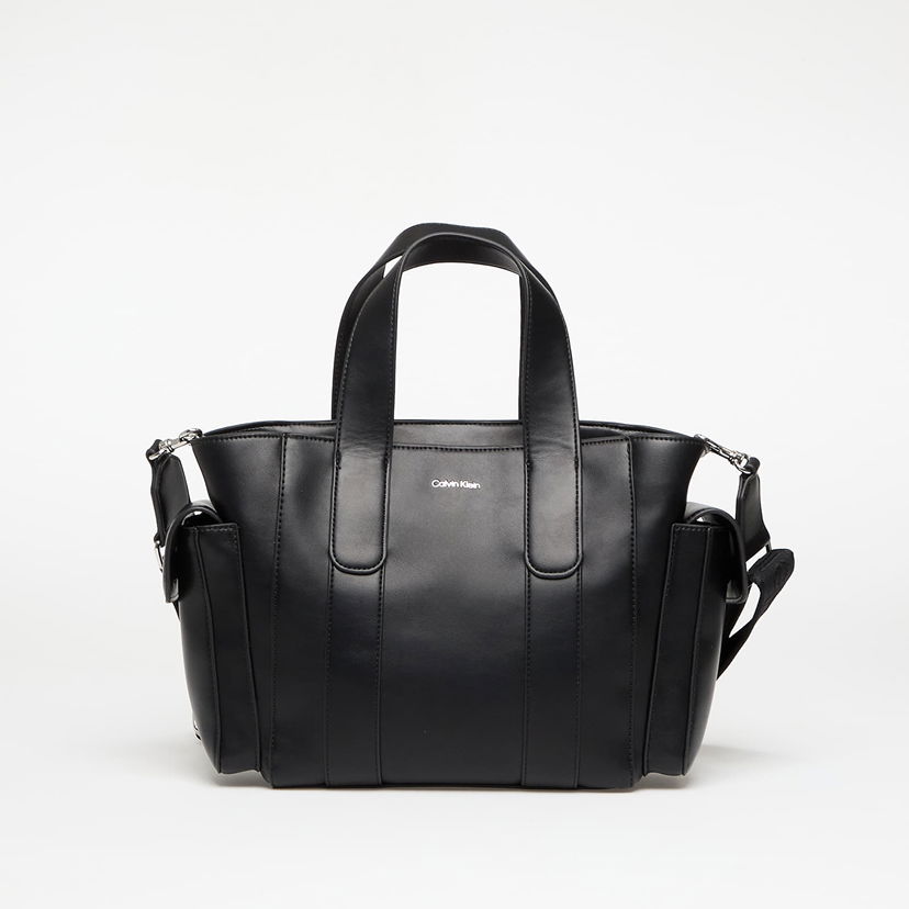 Tote bag CALVIN KLEIN Calvin Klein Webbing Strap Small Tote Crna | LV04F3290G 2QP