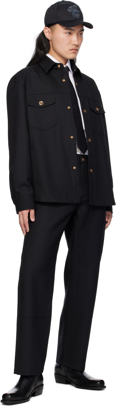 Cargo hlače Versace Versace Carpenter Trousers Crna | 1018885_1A08771, 3