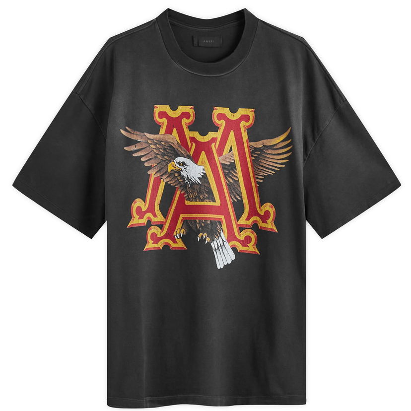 Majica kratkih rukava AMIRI Vintage Oversized Graphic T-Shirt Crna | AMJYTE1127-001