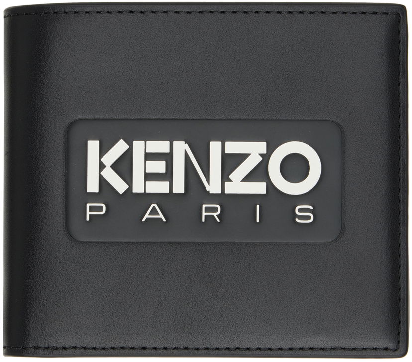 Novčanik KENZO Paris 'Emboss' Leather Wallet Crna | FE58PM803L44
