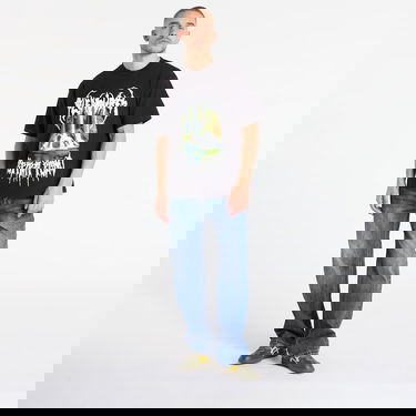 Majica kratkih rukava Pleasures Pond Graphic T-Shirt Crna | P25F071-BLACK, 3