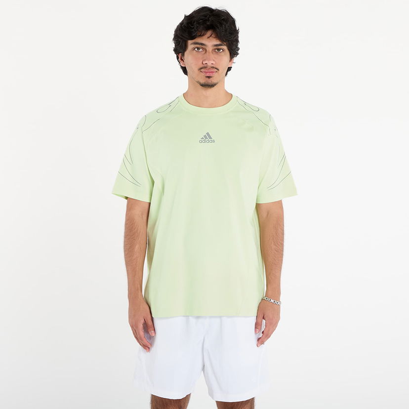 Majica kratkih rukava adidas Originals Adilenium Season 4 Teamgeist Graphic Tee Zelena | KF8540