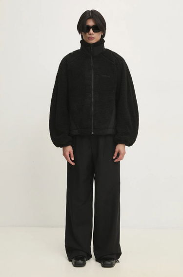 Jakna Han Kjøbenhavn Han Kjøbenhavn Oversize Fleece Jacket Crna | U.134141, 4