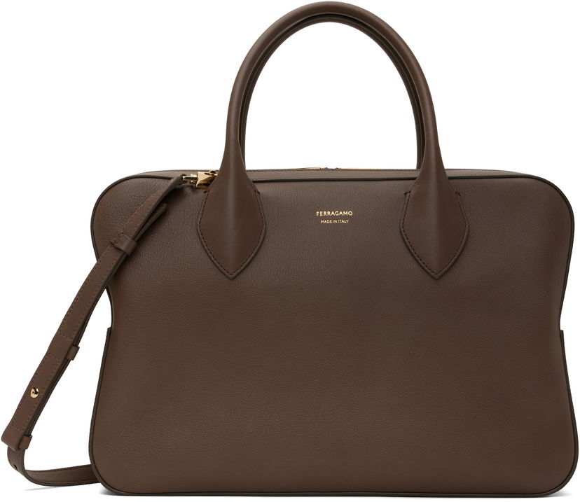 Ručna torbica FERRAGAMO Ferragamo Stella Medium Bag Smeđa | 779321