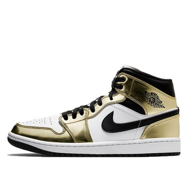 Tenisice i cipele Jordan Air Jordan 1 Mid "White Metallic Gold" Metalik | DC1419-700, 4