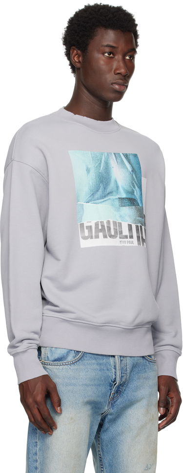 Dukserice Jean Paul Gaultier Jean Paul Gaultier Printed Sweatshirt Siva | 25/03-W-TO295-J003-135557, 1