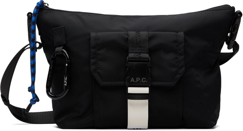 Torba oko struka A.P.C. Trek Bum Bag Crna | PAAGR-H61734