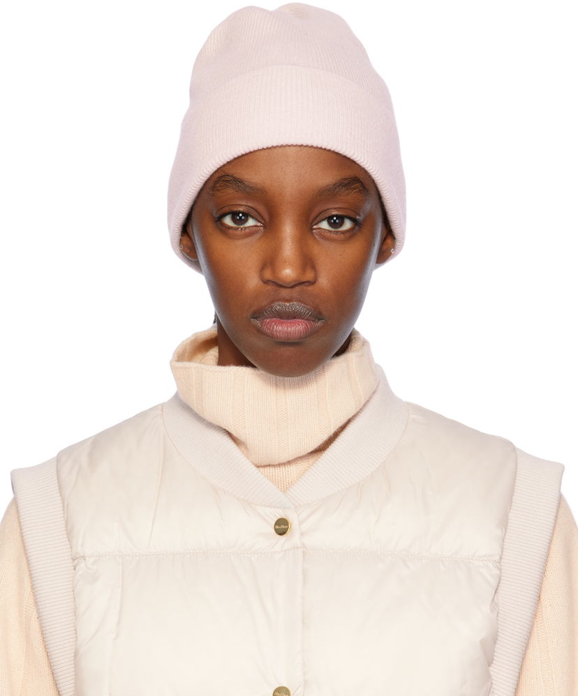 Kapica Max Mara Knit Beanie Ružičasta | 2414571011600
