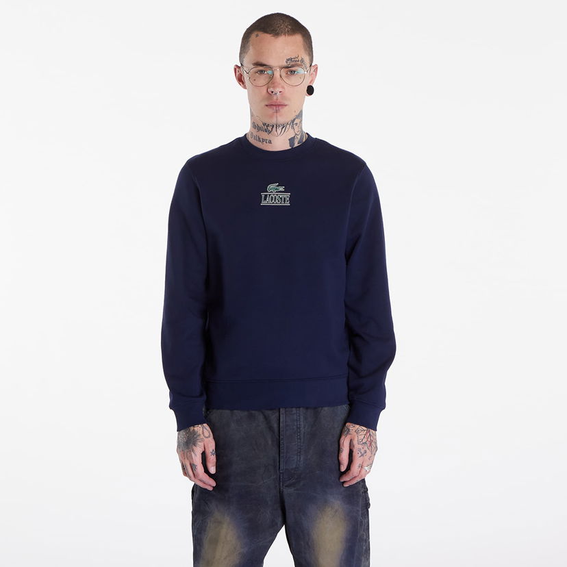 Dukserice Lacoste Sweatshirt Navy Blue Tamnoplava | SH1156 166