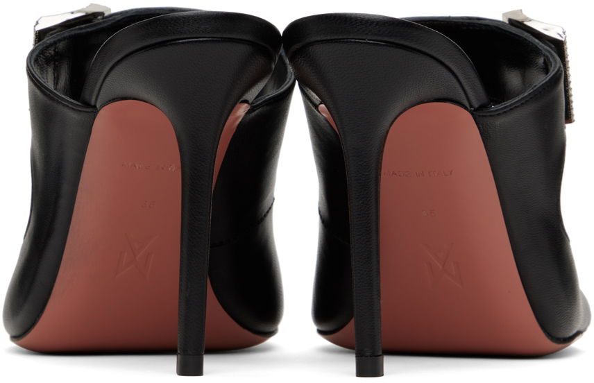 Dodaci Amina Muaddi Amina Muaddi Millie Heeled Sandals Crna | MILLIE SLIPPER ST NAPPA, 1