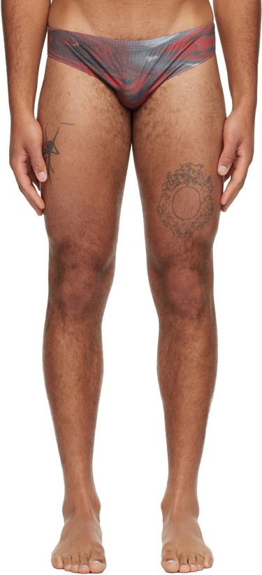 Kupaći kostimi Jean Paul Gaultier 'The Blurry Roses' Print Swim Briefs Višebojno | 25/04-M-SW080-J023P-010230, 0