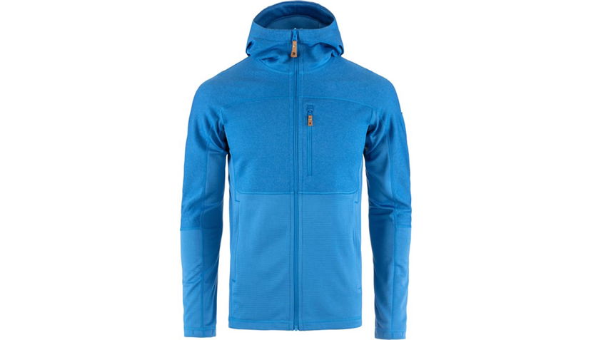 Dukserice FJÄLLRÄVEN Abisko Trail Fleece Hooded Jacket Plava | F82257-525