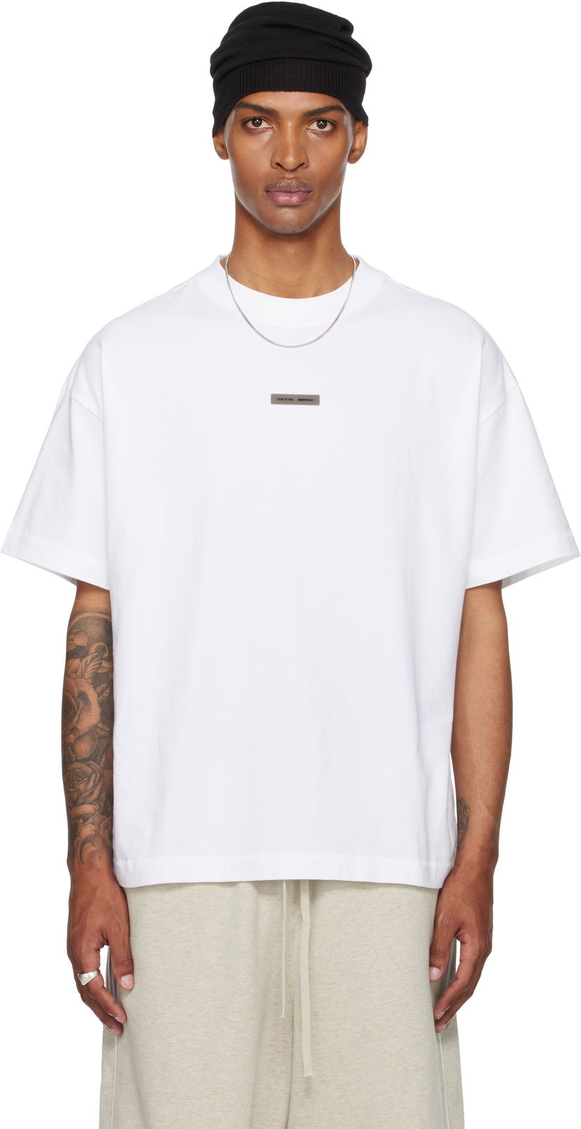 Majica kratkih rukava Fear of God Fear of God ESSENTIALS Vintage Fit T-Shirt Bijela | 125SP254284F