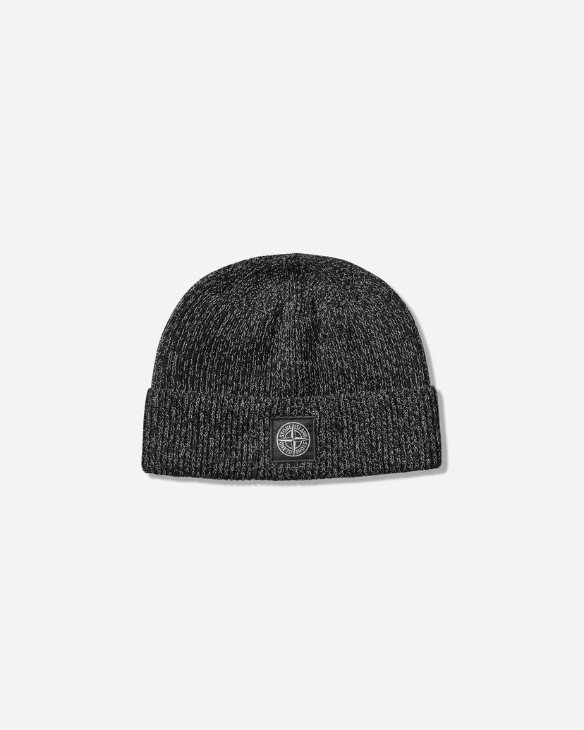Kapica Stone Island Reflective Knit Beanie Crna | K2S15-N100001-S00L3 V0M29