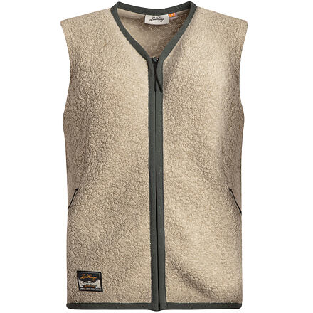 Prsluk Lundhags Lundhags Flok Wool Pile Vest Bež | 1123102