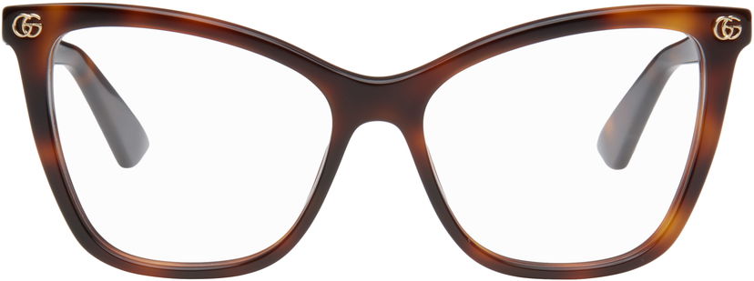 Sunčane naočale Gucci Cat Eye GG Acetate Glasses Smeđa | GG1817O-002