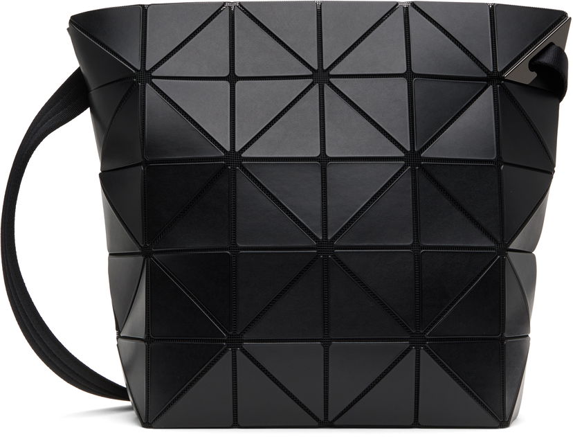 Torba za rame BAO BAO ISSEY MIYAKE Geometric Patterned Black Shoulder Bag Crna | BB48AG491