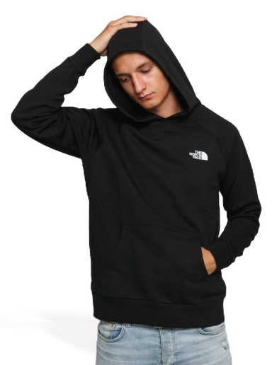 Dukserice The North Face Raglan Red Box Hoodie Crna | NF0A2ZWUKY41