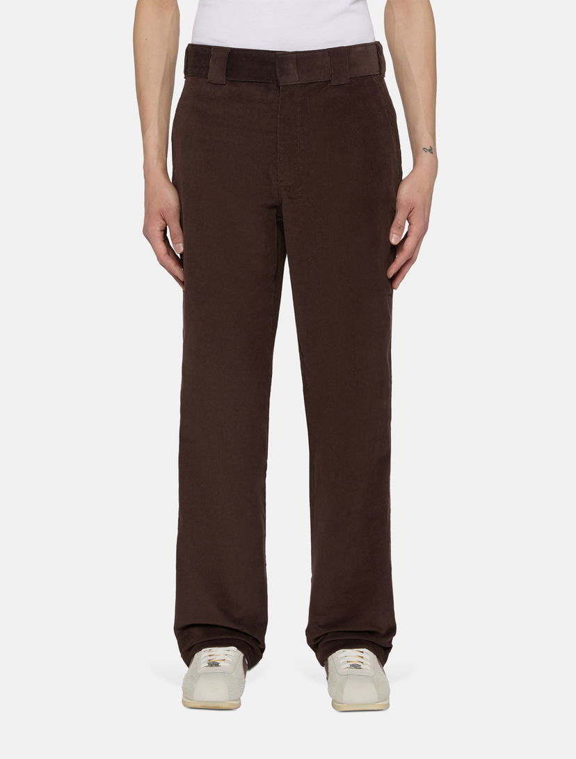 Hlače Dickies Corduroy 874 Pant Man Chocolate Brown Smeđa | 0WPR22