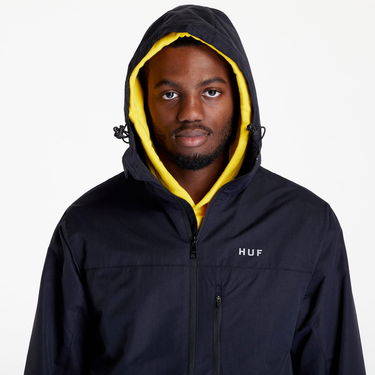 Vjetrovka HUF Essentials Zip Standard Shell Crna | JK00350 BLACK, 4