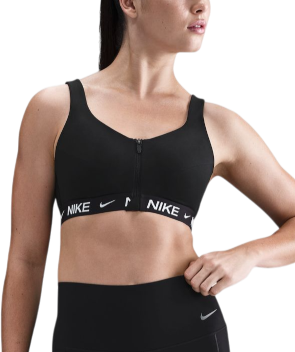 Grudnjak Nike Nike Indy High Support Front-Zip Sports Bra Crna | hq2751-010, 0