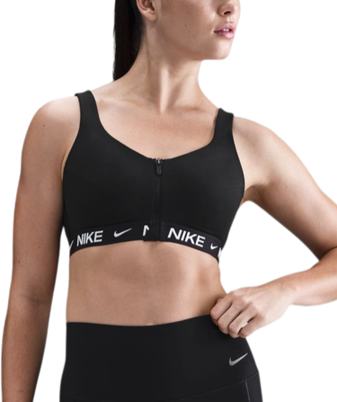 Grudnjak Nike Nike Indy High Support Front-Zip Sports Bra Crna | hq2751-010, 0
