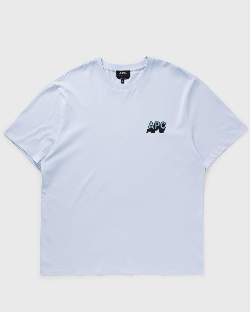 Majica kratkih rukava A.P.C. 70'S H GOTS T-Shirt Plava | COHBM-H26535-IAT