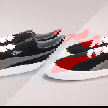 Tenisice i cipele Puma Suede Archive Eco black / ribbon red / gold foil Crna | 352421 19, 0