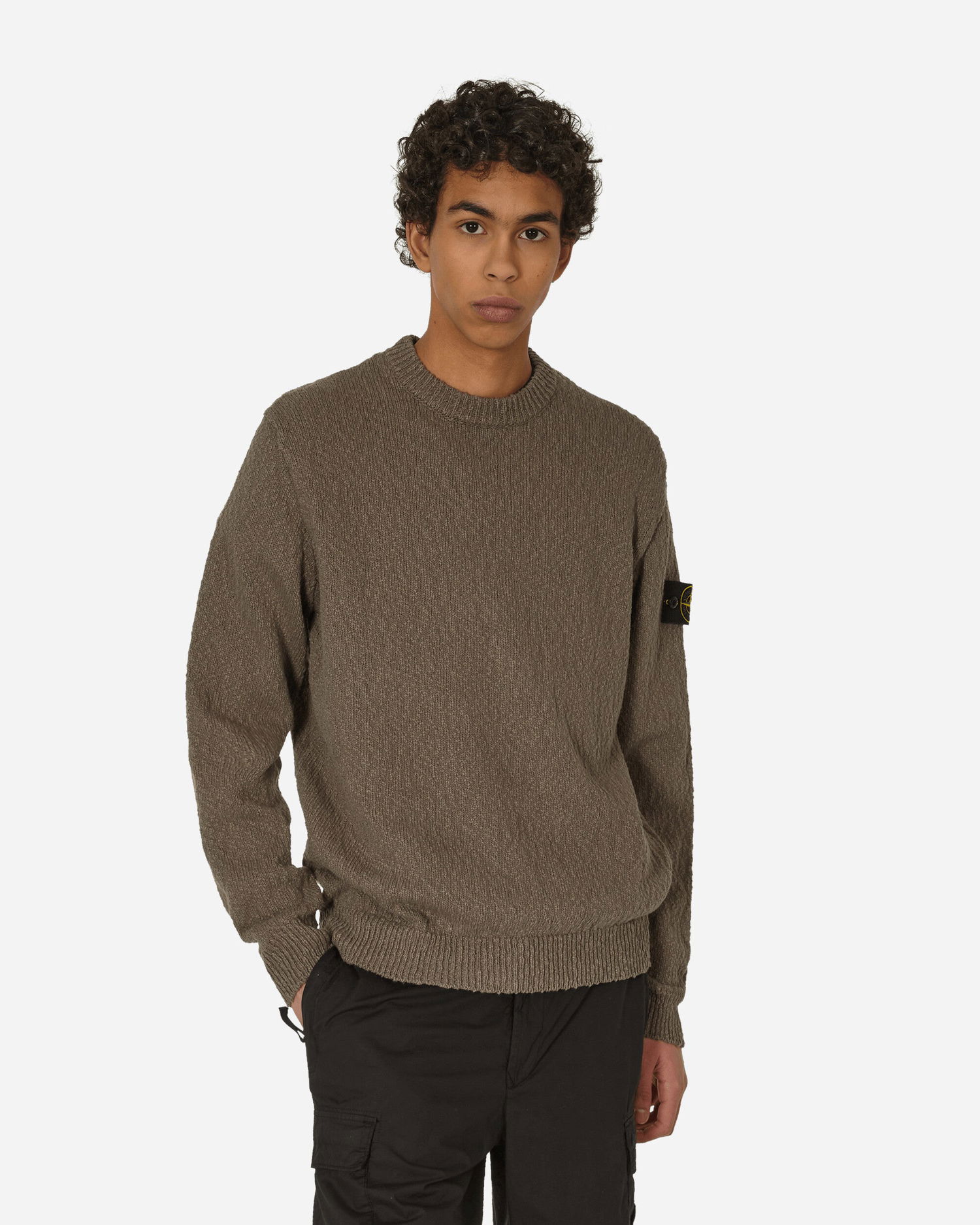 Džemper Stone Island Patch Sweater Siva | 8015562B1, 1