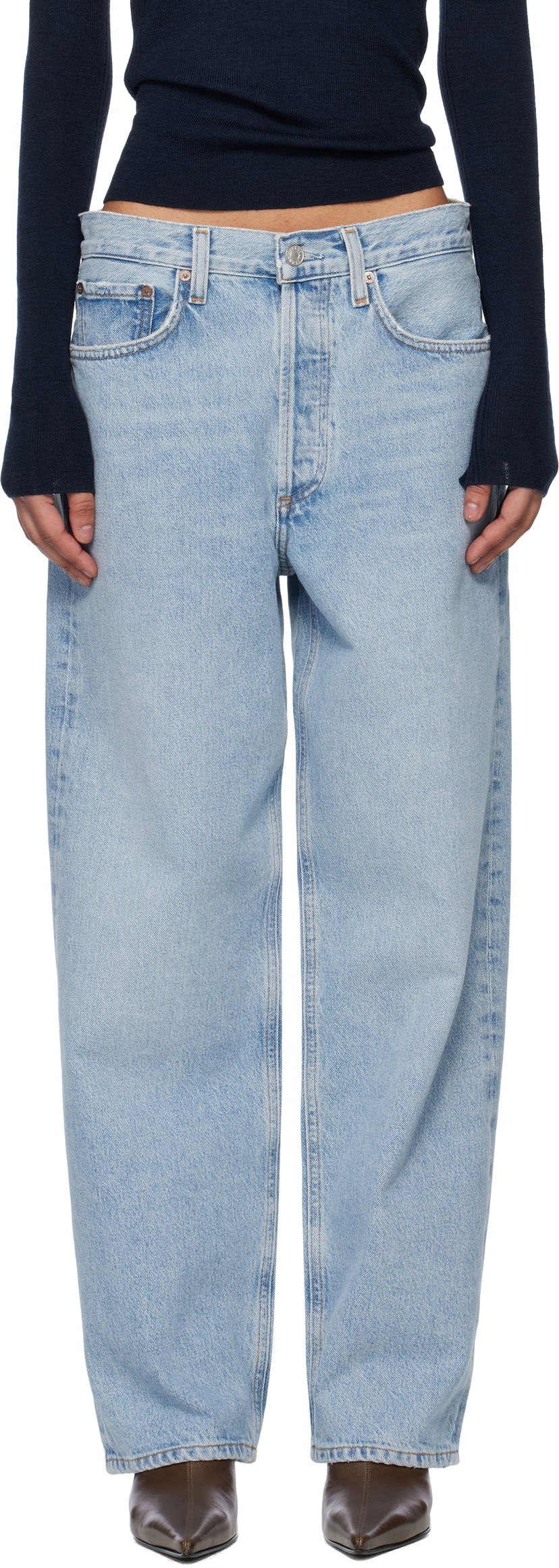 Jeans AGOLDE AGOLDE Henson Jeans Plava | A219-1141
