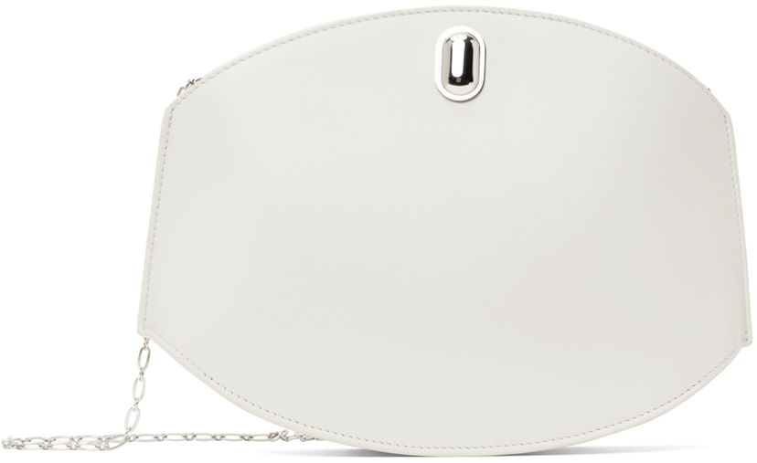 Ručna torbica Savette Off-White Tondo Chain Crossbody Bag Bijela | H-017-01-01