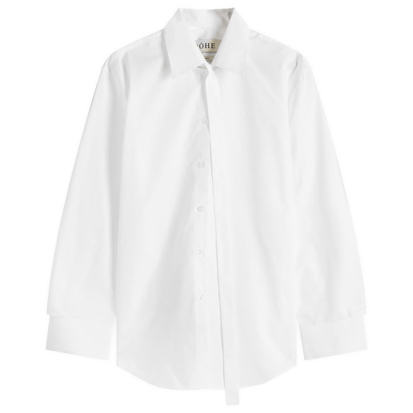 Košulja Róhe Deconstructed Cotton Shirt Bijela | 414-19-068