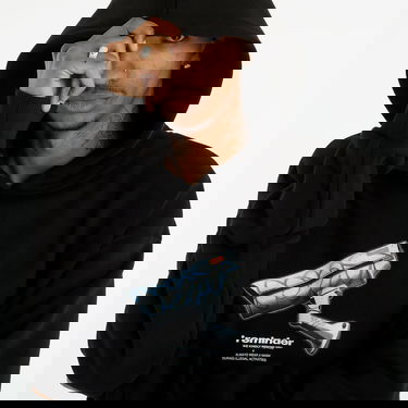 Dukserice Urban Classics CCTV Ultraheavy Oversize Hoodie Crna | MT2538-00007, 3