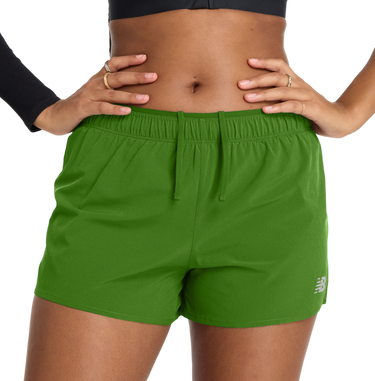 Kratke hlače New Balance RC Shorts 3-inch Inseam Zelena | ws41286-agn, 0