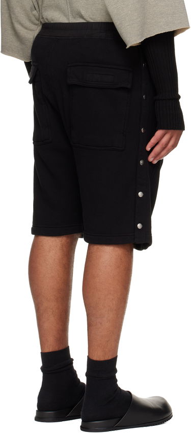 Kratke hlače Rick Owens DRKSHDW Concordians Pusher Shorts Crna | DU02E7373 FSL, 2