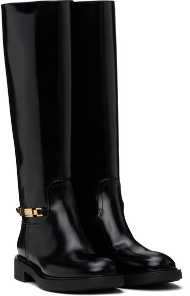 Tenisice i cipele Gianvito Rossi Martine Knee-High Boots Crna | G80188-20GOM-DVD, 3