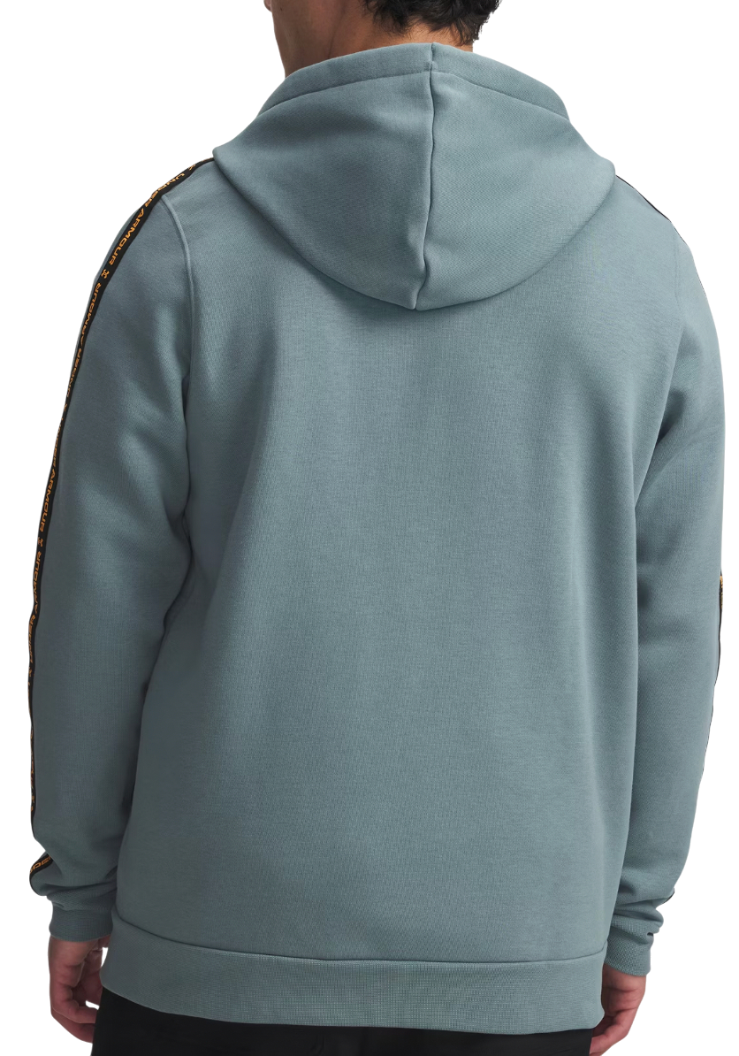 Dukserice Under Armour Icon Fleece Full Zip Hoodie with Taping Tirkiz | 1390298-587, 1