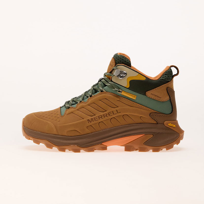Tenisice i cipele Merrell Moab Speed 2 Ltr Mid Wp Tan Smeđa | J038426