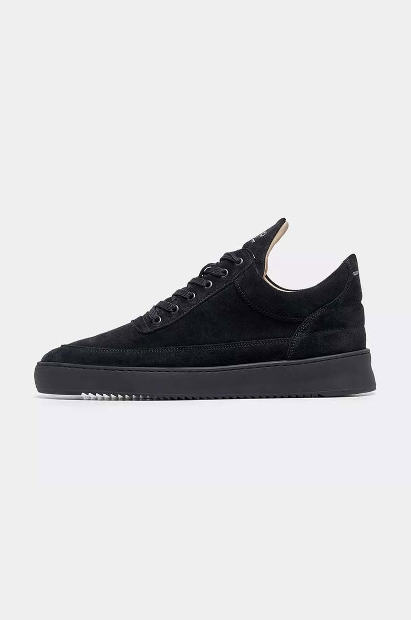 Tenisice i cipele Filling Pieces Low Top Suede Crna | 10122791847