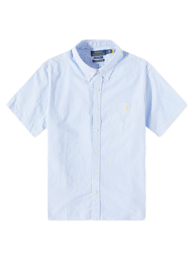Košulja Polo by Ralph Lauren Seersucker Tirkiz | 710906574002