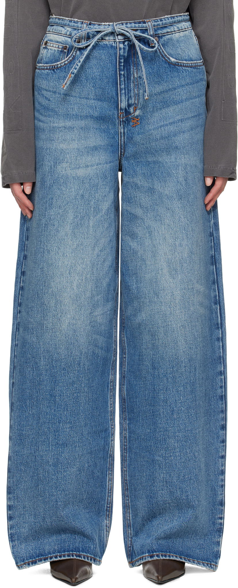 Jeans Ksubi Ksubi Baggy Jeans Plava | WSP25DJ015
